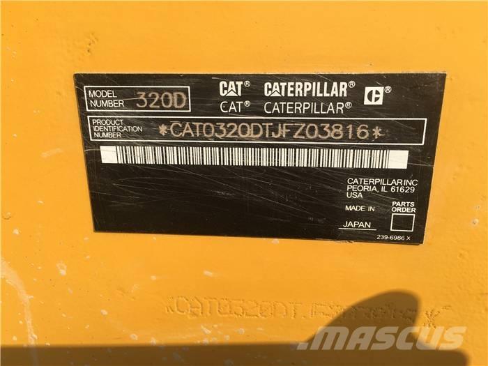 CAT 320 D Bageri guseničari