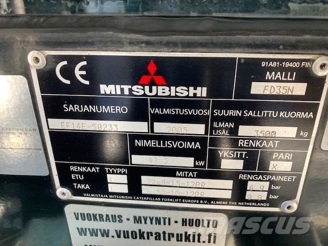 Mitsubishi FD35N Dizelski viljuškari