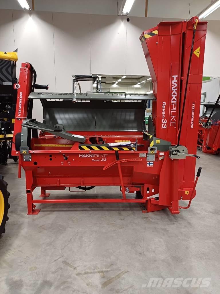 Hakki Pilke 33 Raven Cepači za drva, drobilice za drvo i strugači