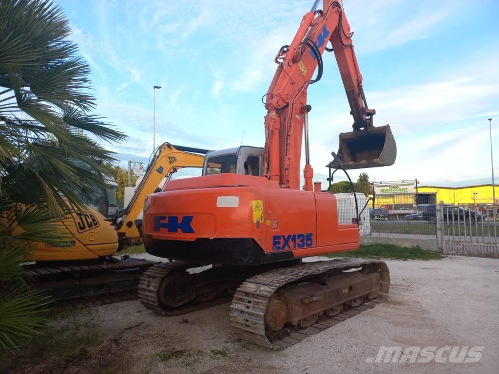 Fiat-Kobelco EX135 Bageri guseničari