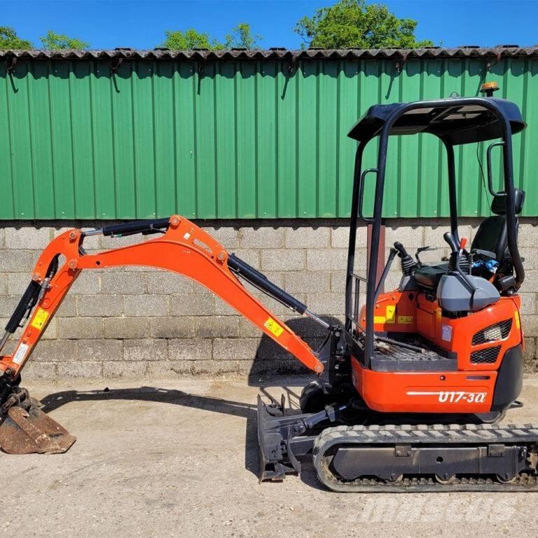 Kubota U17-3a Mini bageri < 7t