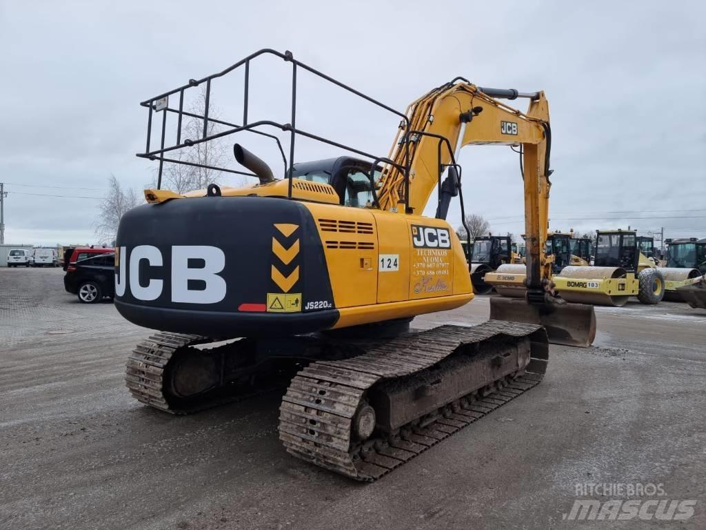 JCB JS 220 LC Bageri guseničari