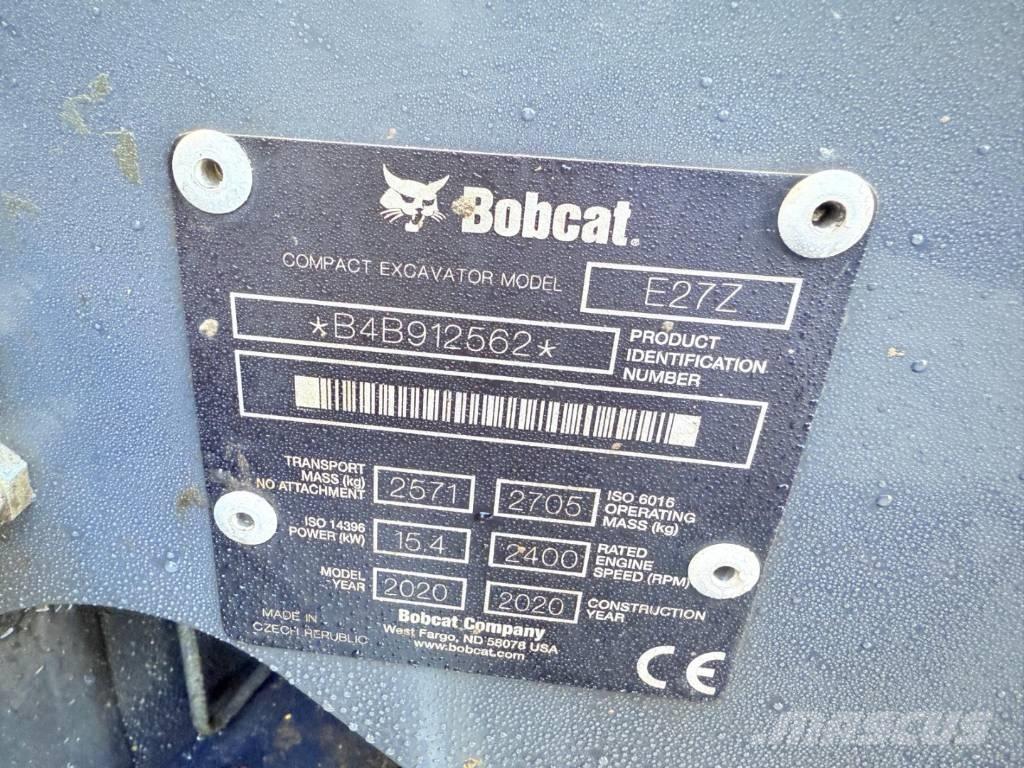 Bobcat E 27z Mini bageri < 7t