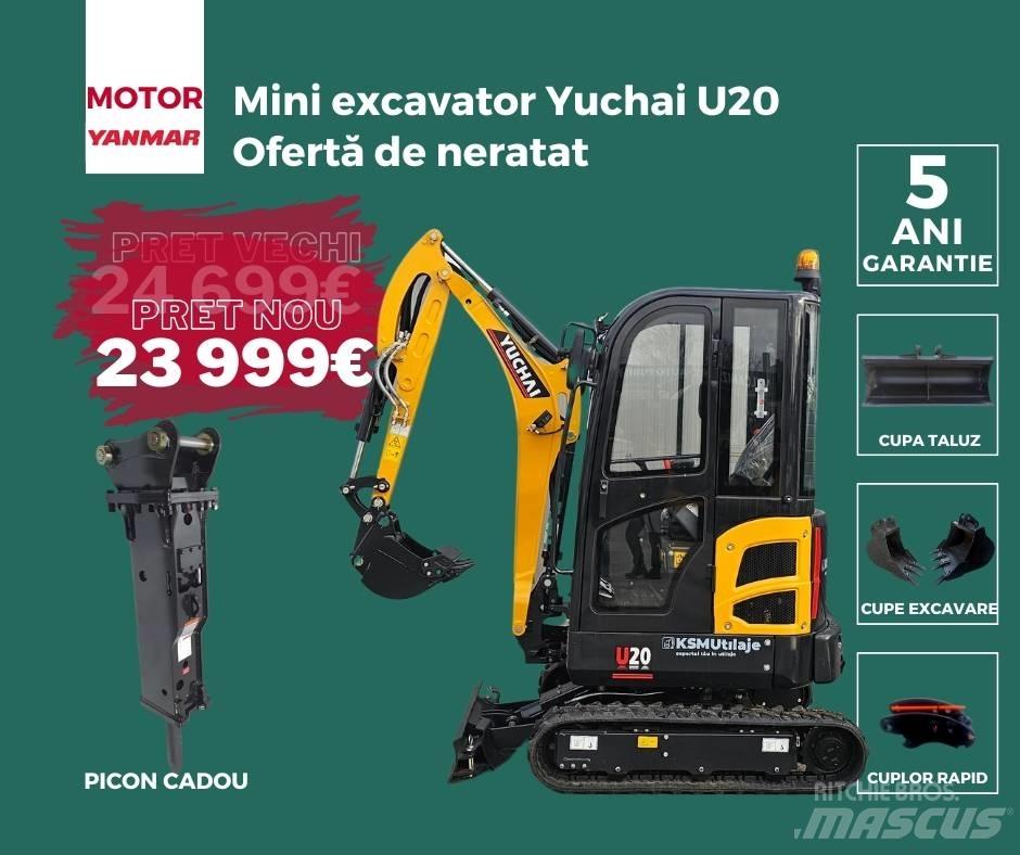Yuchai U20 Mini bageri < 7t