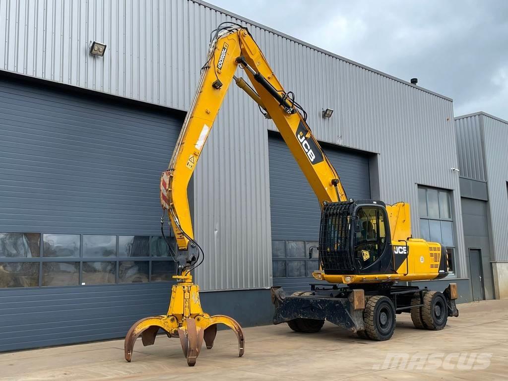 JCB JS200W Bageri za prenos primarnih/sekundarnih sirovina