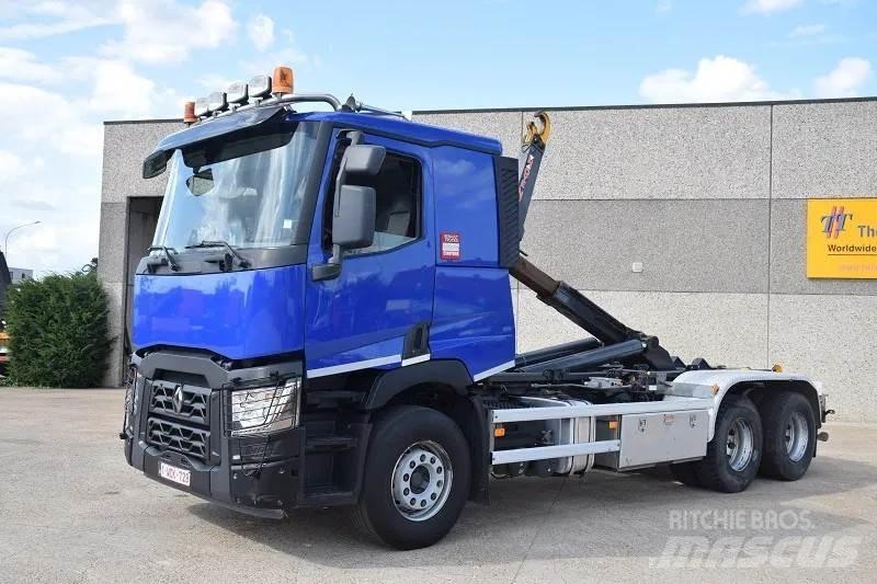 Renault C480 Rol kiper kamioni sa kukom za podizanje tereta