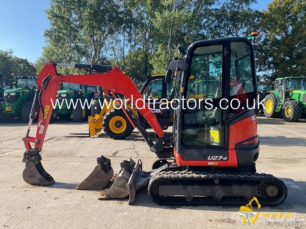 Kubota U 27-4 Mini bageri < 7t