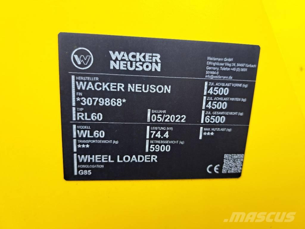Wacker Neuson WL60 Utovarivači na točkove