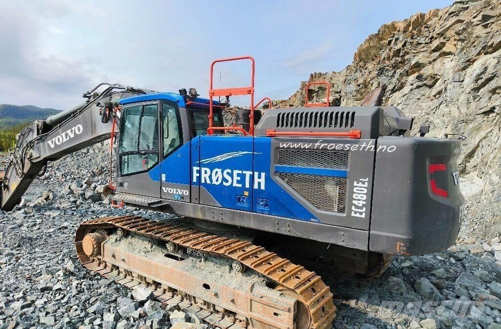 Volvo EC 480 E L Bageri guseničari