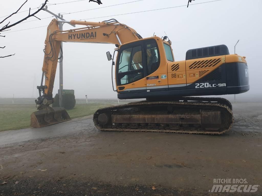 Hyundai R 220 LC-9A Bageri guseničari