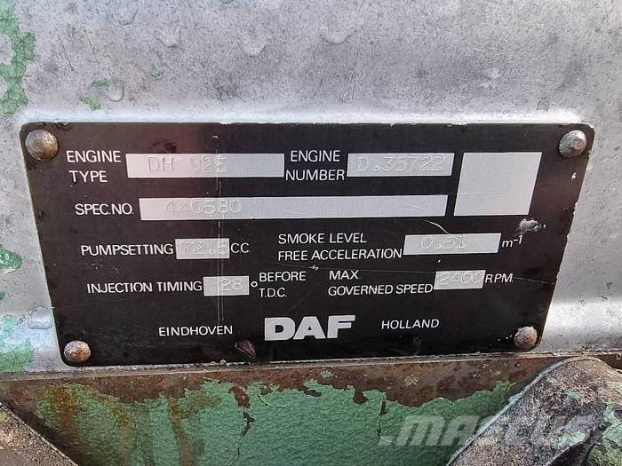  Engines DH 825 Ostale kargo komponente