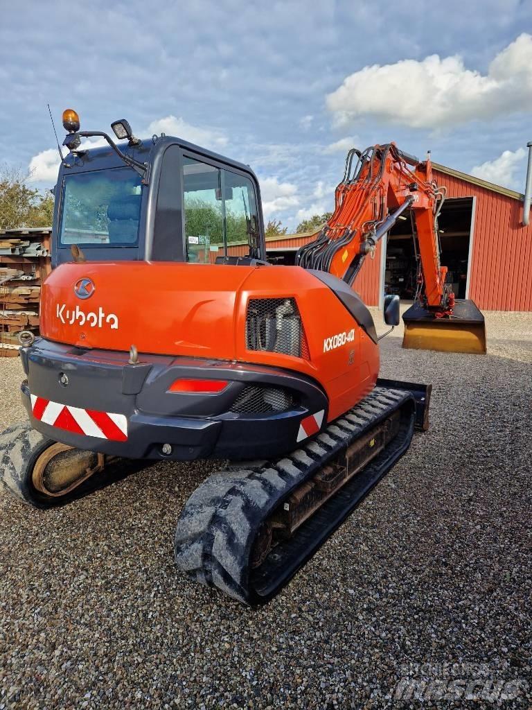 Kubota KX080-4 Mini bageri < 7t
