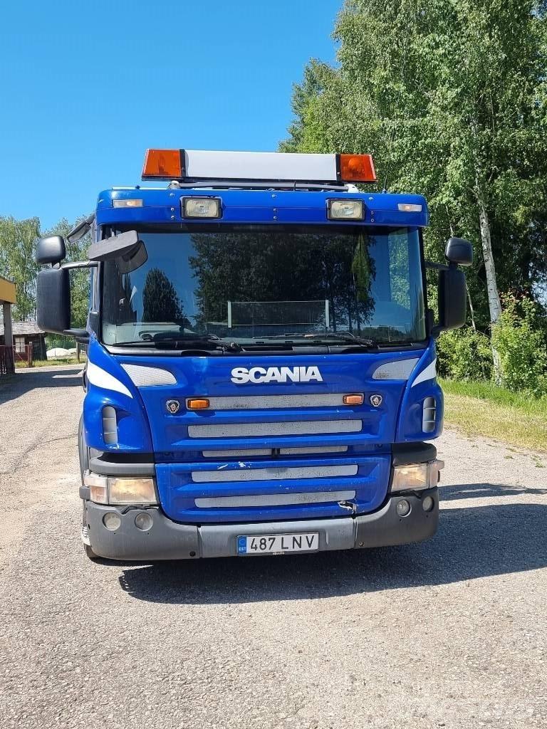 Scania P 380 Rol kiper kamioni sa kukom za podizanje tereta