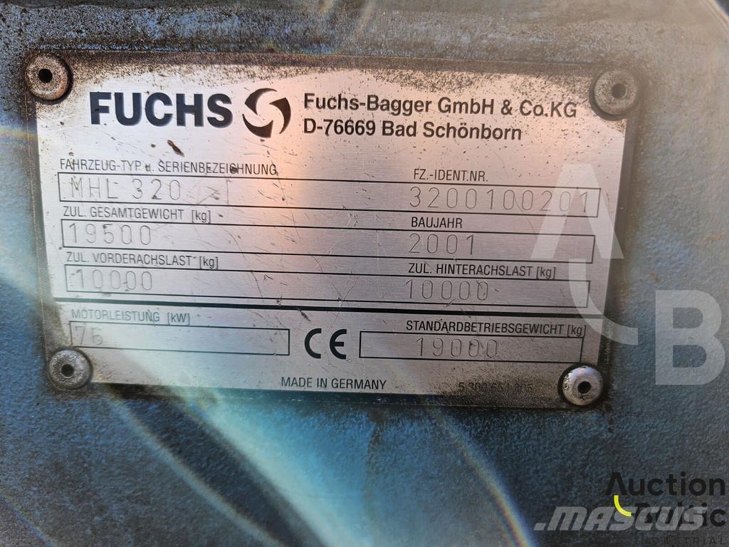 Fuchs MHL 320 Bageri točkaši