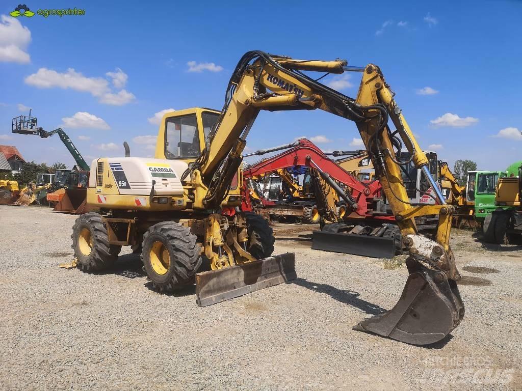 Komatsu PW 95 Midi bageri 7t – 12t