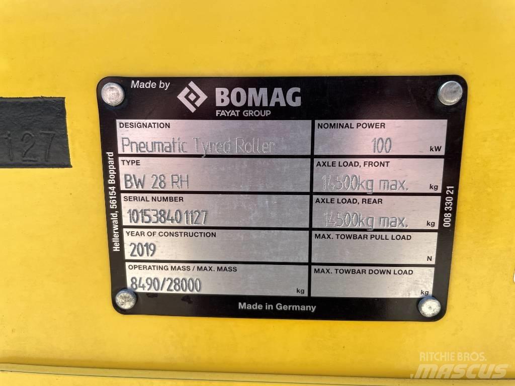 Bomag BW28RH Gumeni valjci na točkovima