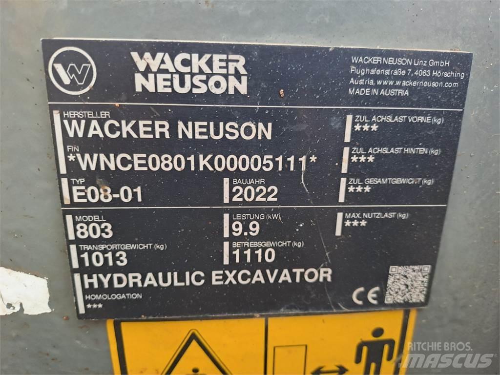 Wacker Neuson 803 Bageri guseničari