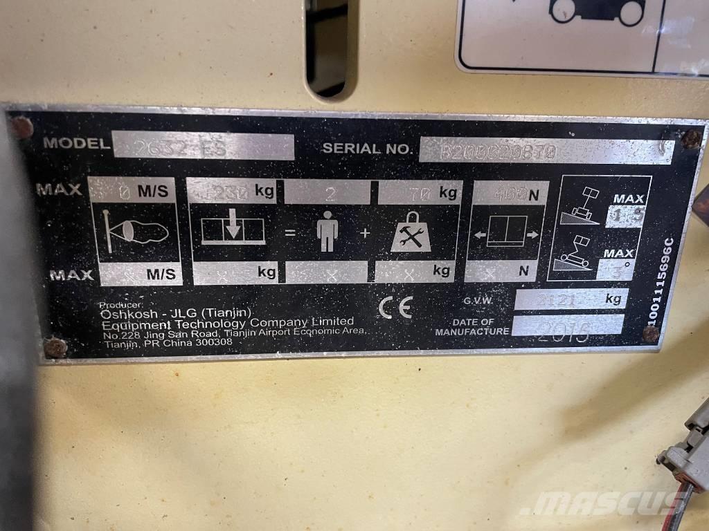 JLG 2632 ES Makazaste platforme