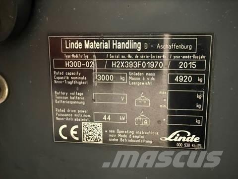 Linde H30D-02 Dizelski viljuškari