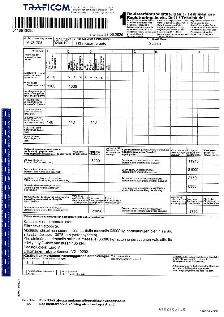 Scania R 560 Tegljači