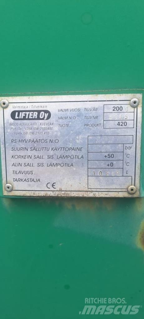 Vepi 10 m3 Cisterne za djubrivo