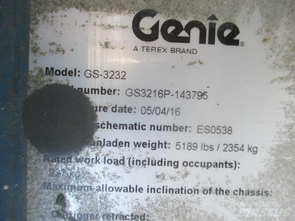 Genie GS 3232 Makazaste platforme