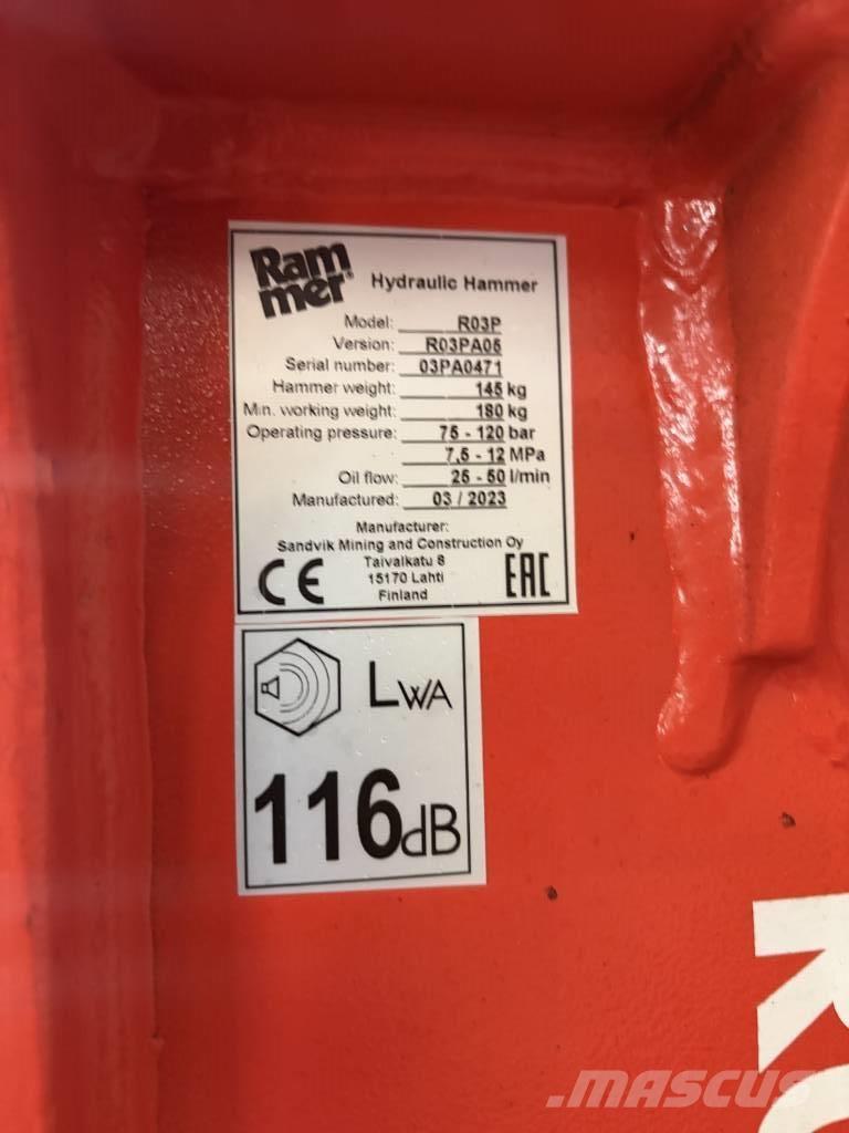 Rammer R03P Čekići