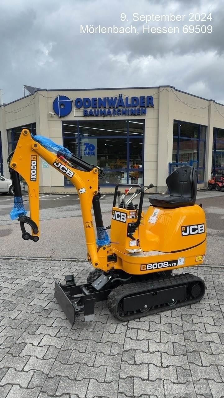 JCB 8008CTS Mini bageri < 7t