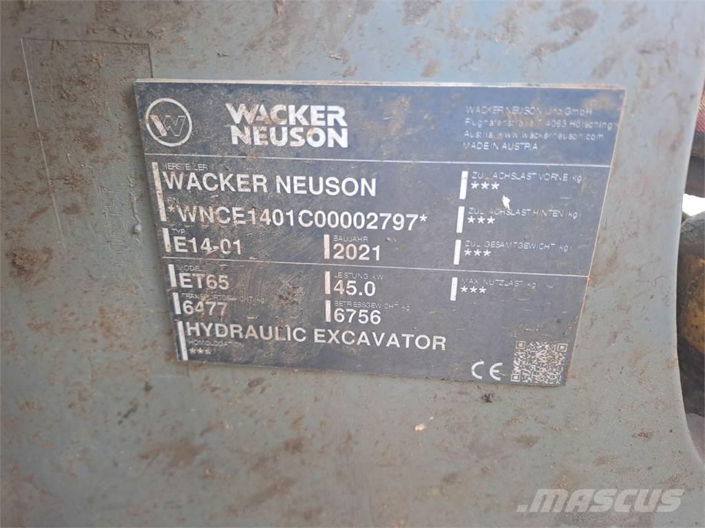 Wacker Neuson ET65 Bageri guseničari