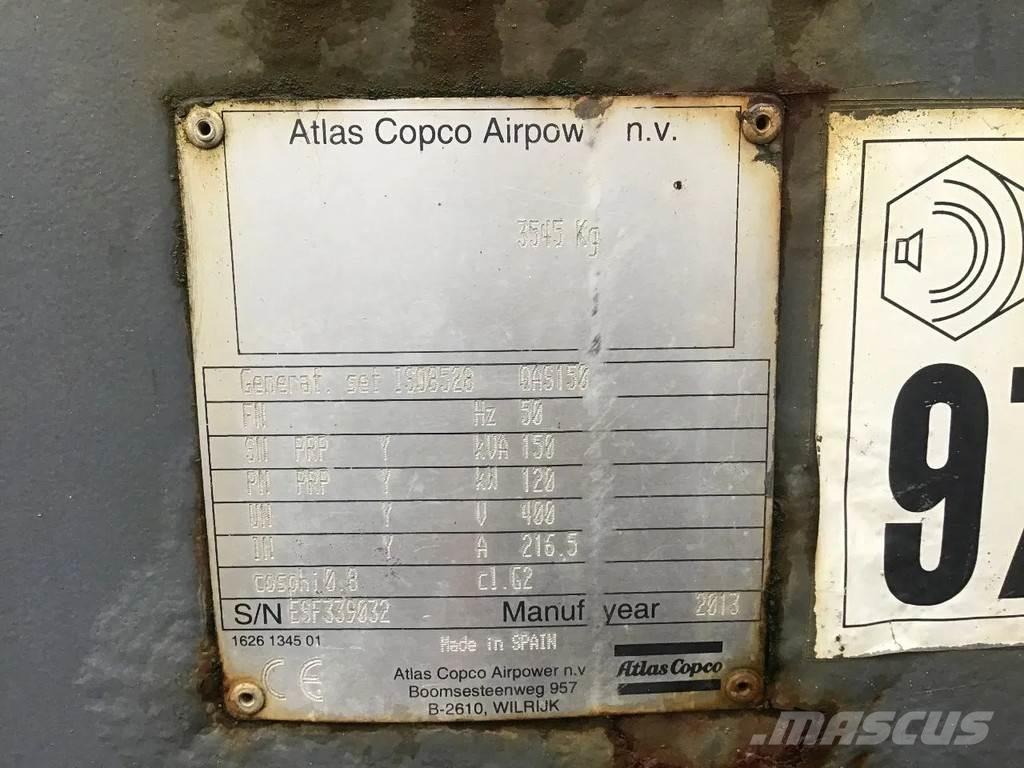 Atlas Copco QAS 150 Ostali generatori