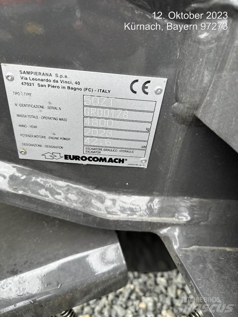 Eurocomach 50ZT Mini bageri < 7t