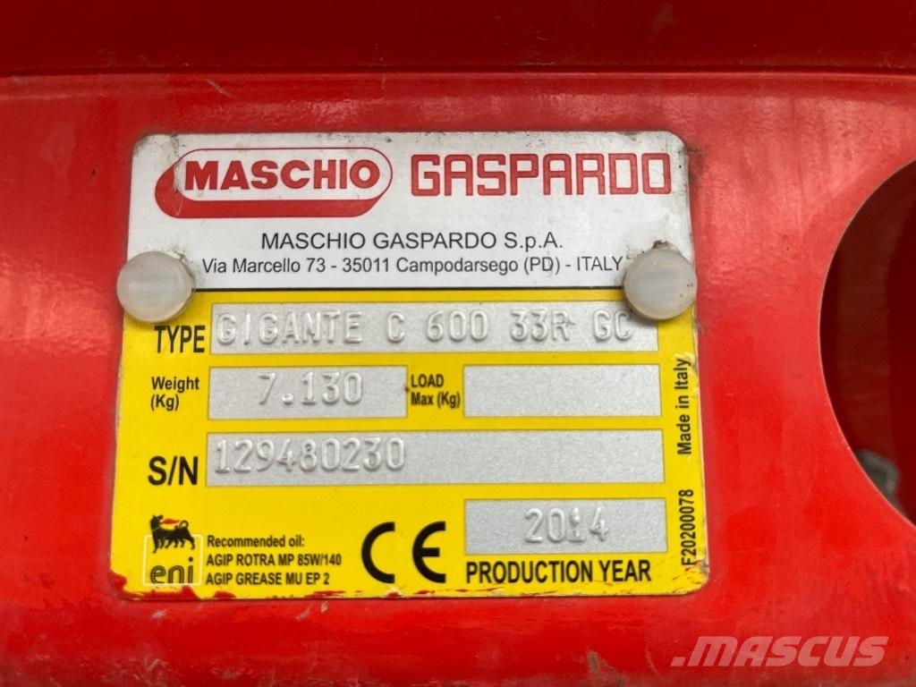 Gaspardo Gigante 600 Kombinovane sejačice