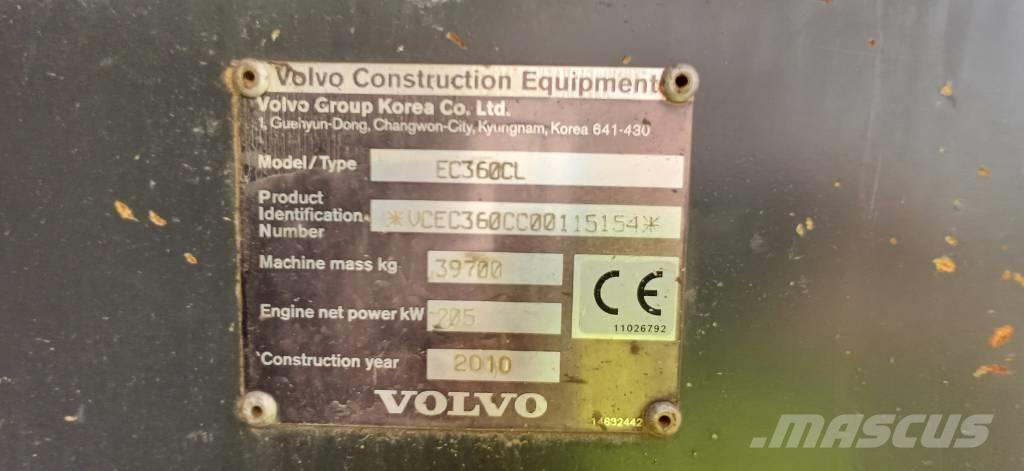Volvo EC 360 C L Bageri guseničari
