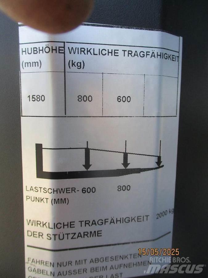 BT SWE 080L Ručni električni viljuškar