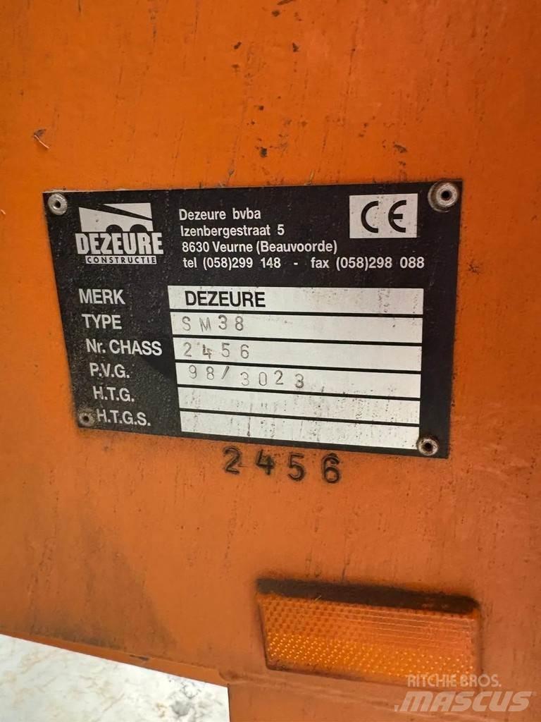 Dezeure SM38 Mašine za stočnu hranu sa sopstvenim pogonom