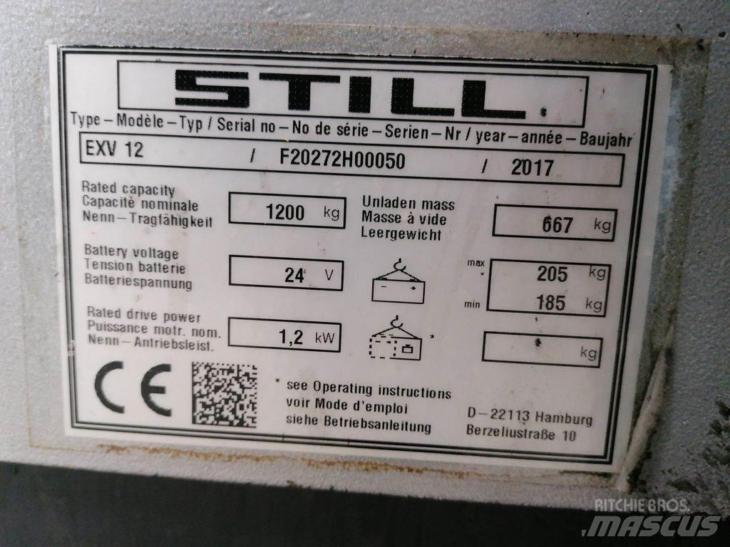 Still EXV12 Ručni električni viljuškar