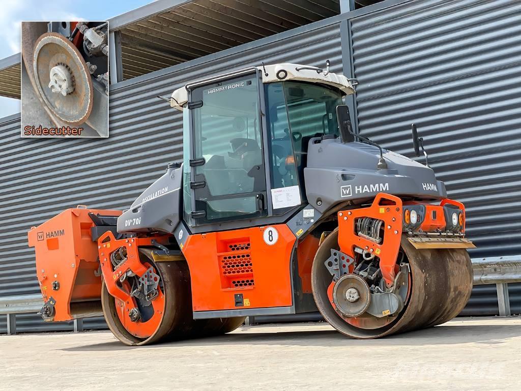 Hamm DV+ 70I VO-S Valjci sa duplim bubnjem