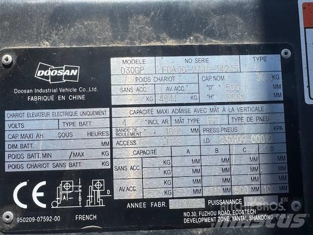 Doosan D30 Plus Dizelski viljuškari