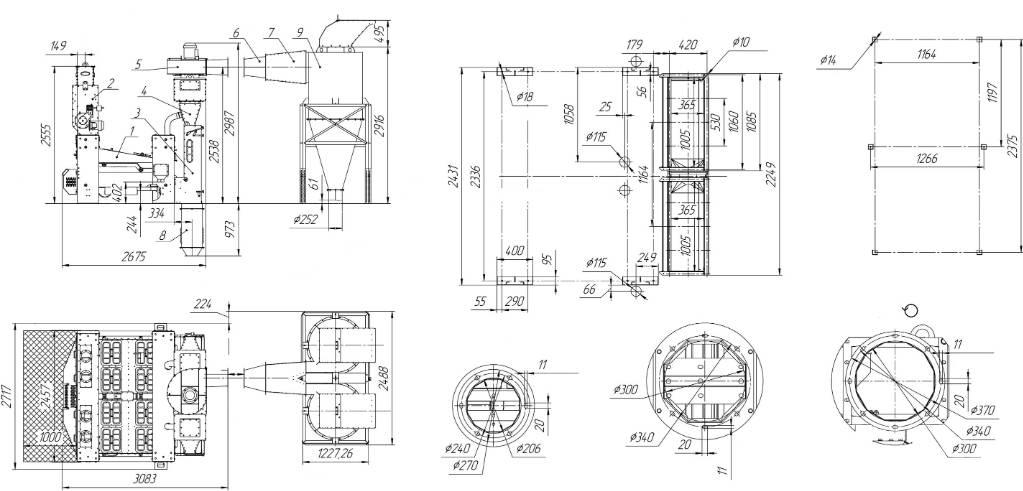  EL GRAIN SVR-30/2 Oprema za čišćenje zrna