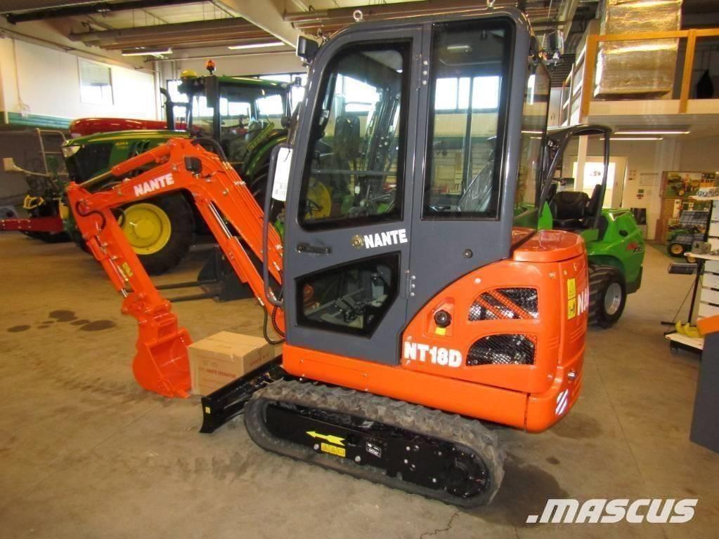 Nante NT 18 D Mini bageri < 7t