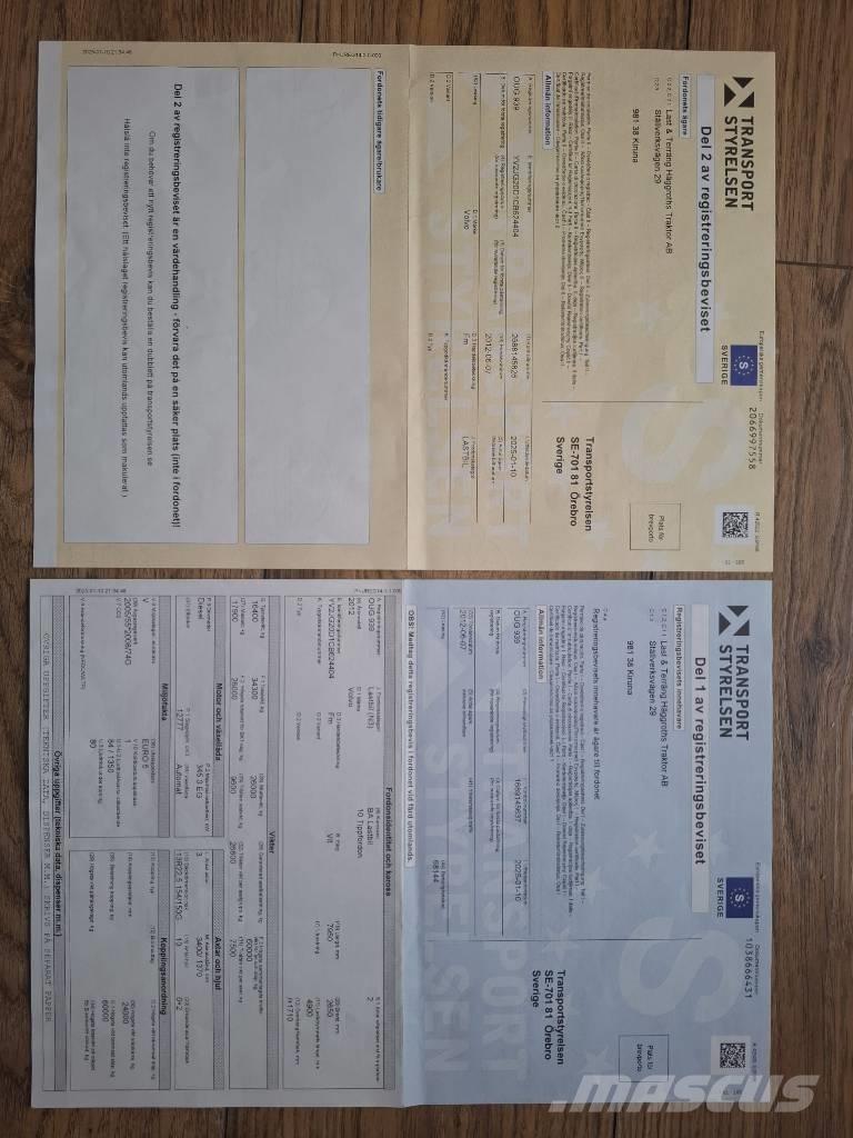 Volvo FM 460 Kiperi kamioni