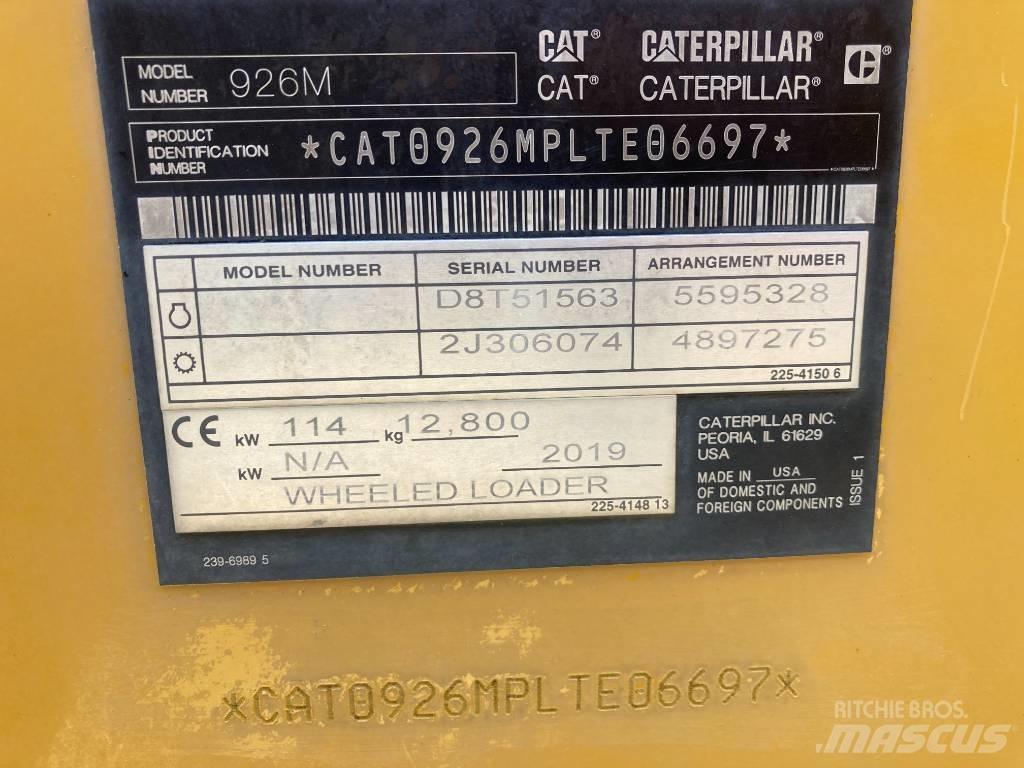 CAT 926M Utovarivači na točkove