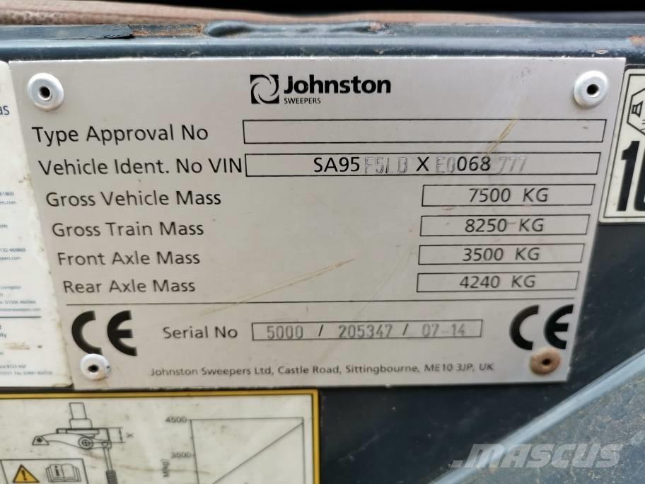 Johnston CX 400 Mašine za čišćenje