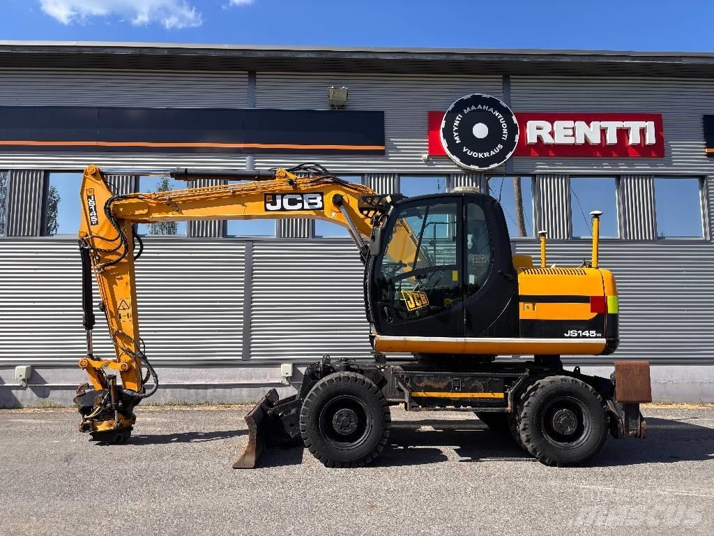 JCB JS 145 W Bageri točkaši