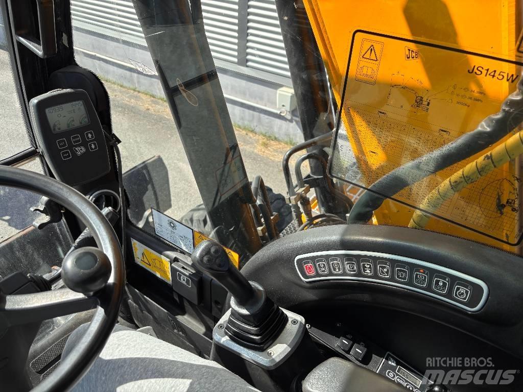 JCB JS 145 W Bageri točkaši