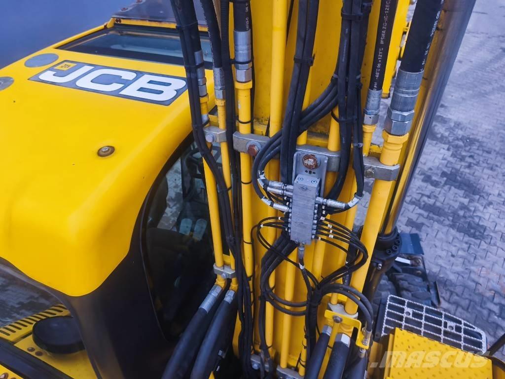 JCB JS 145 W Bageri točkaši