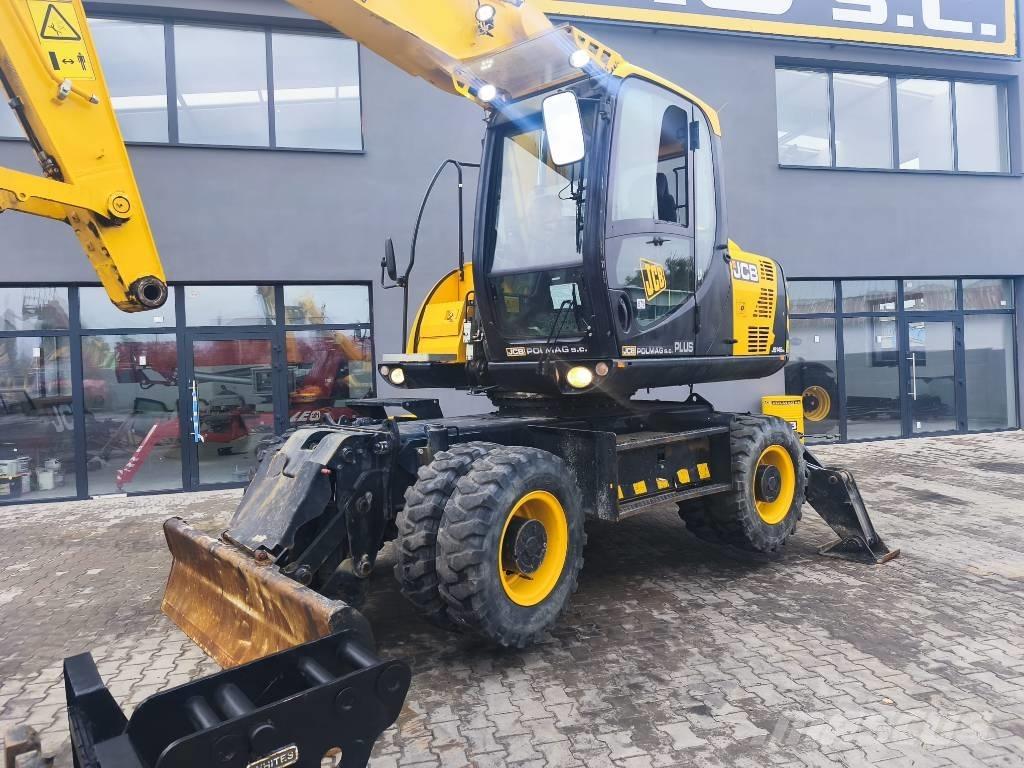 JCB JS 145 W Bageri točkaši