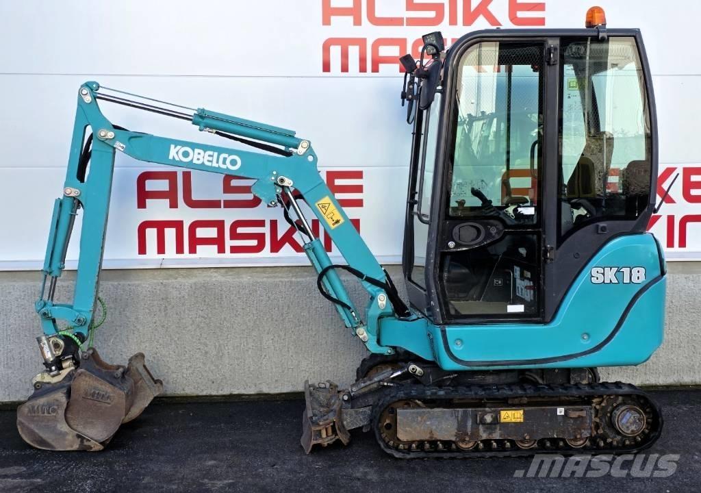 Kobelco SK 18 Mini bageri < 7t
