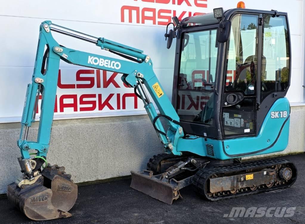 Kobelco SK 18 Mini bageri < 7t