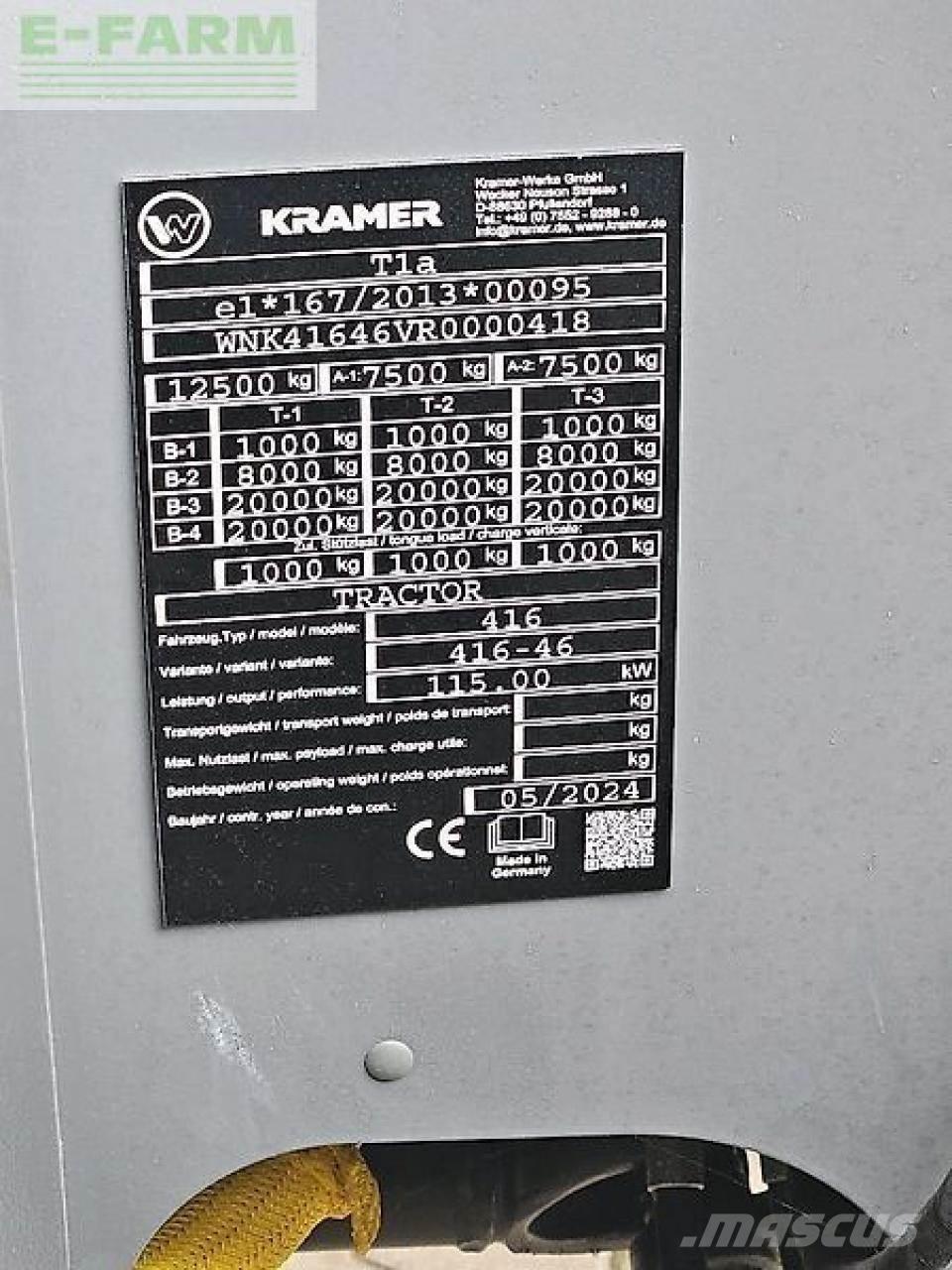 Kramer kt559 Poljoprivredni teleskopski utovarivači